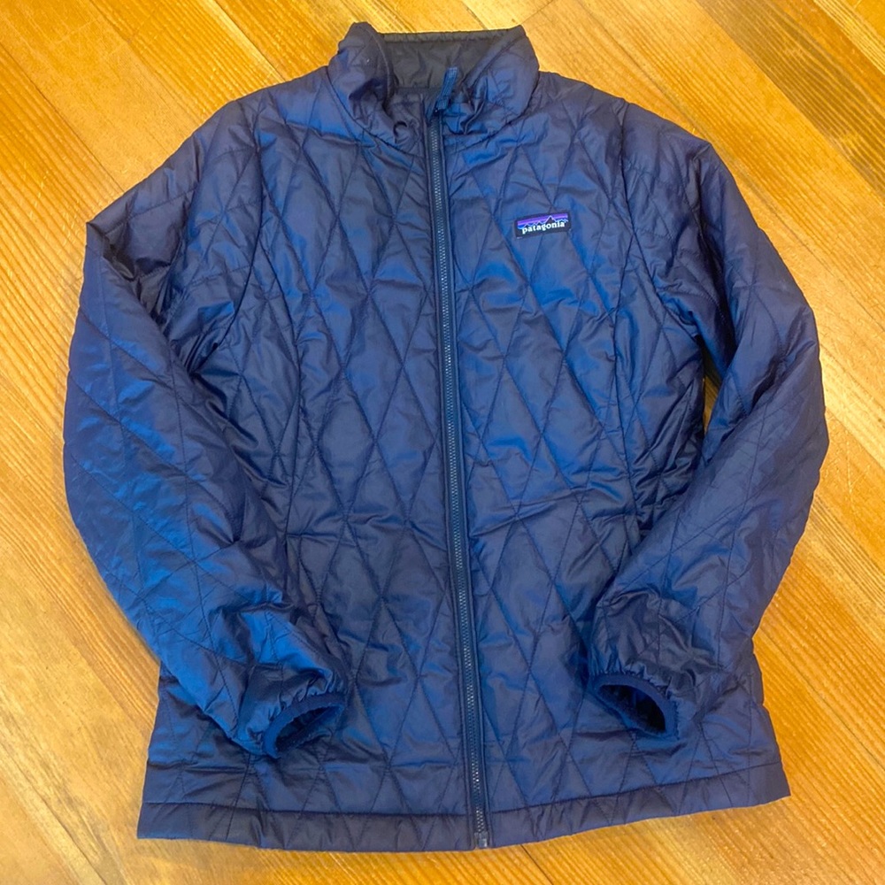 Patagonia Nano Puff Jacket Navy size 14 youth (XL)
